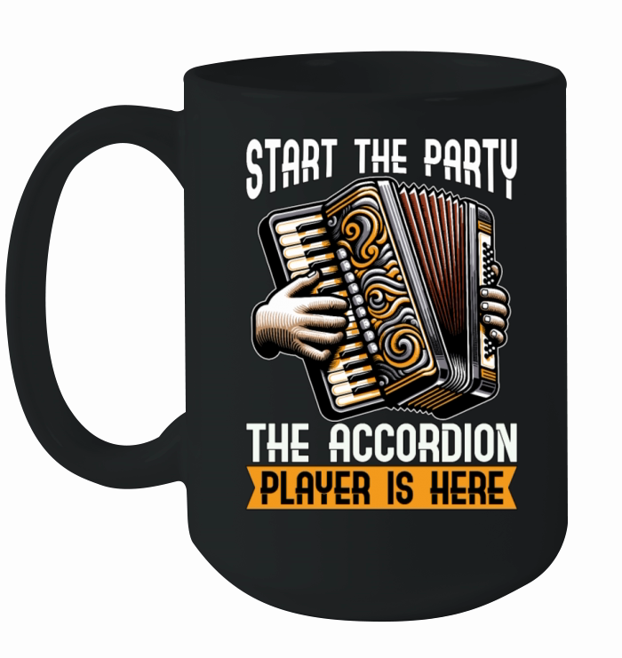 Accordion Start The Party The Accordion Music Ceramic Mug