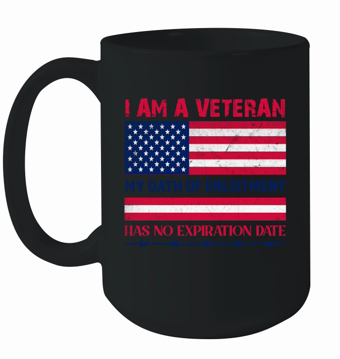 I am a veteran my oath of enlistment Ceramic Mug