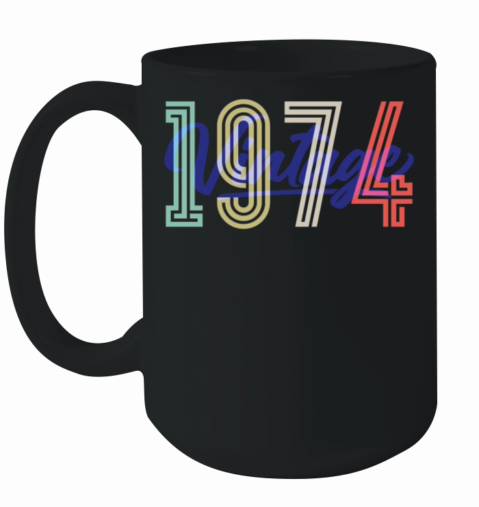 Vintage 1974 Ceramic Mug
