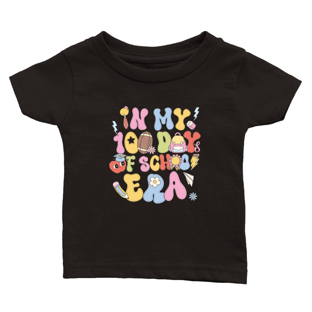 In my 100th day of school Classic Baby Crewneck T-shirt