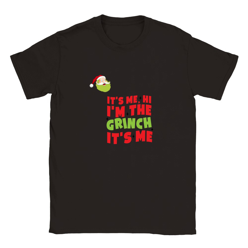 Its Me Hi Im the Grinch Its Me Classic Kids Crewneck T-shirt