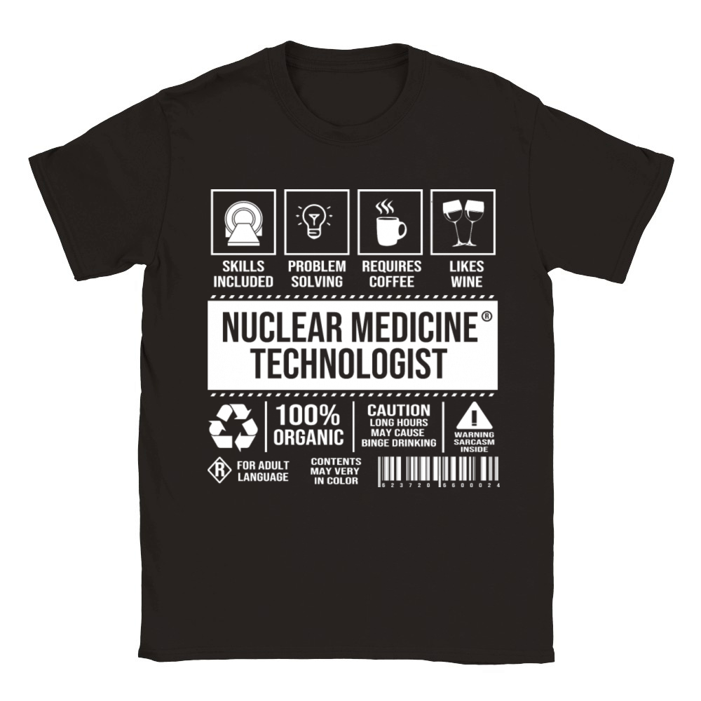 Vintage Radiology Nuclear Medicine Technologist Classic Kids Crewneck T-shirt