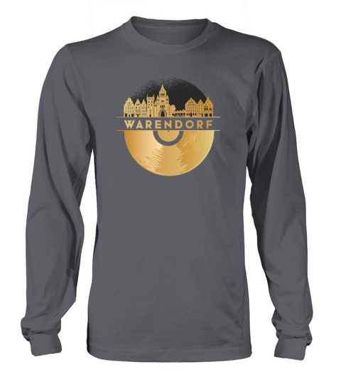 Vinyl-Record-Player Disco-Music Skyline-Warendorf Long sleeved Unisex