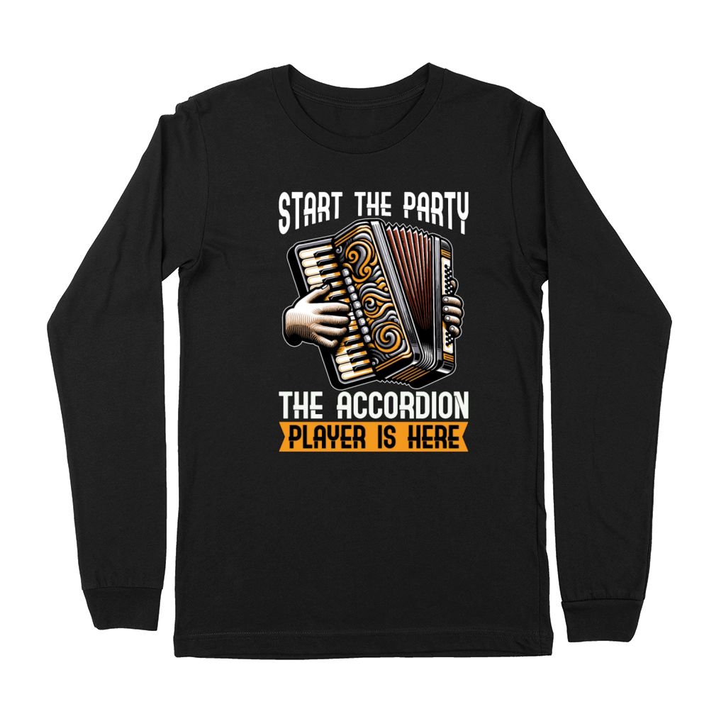 Accordion Start The Party The Accordion Music Premium Long Sleeve