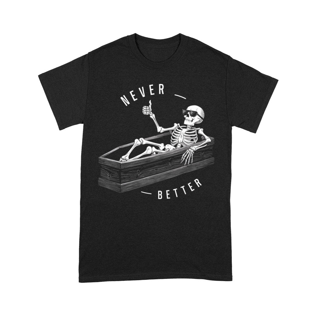 Never Better Vintage T-Shirt Design Premium T-shirt