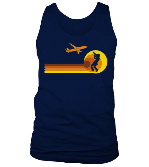 Planespotter Photographer 70s Year Vintage Tank Top Unisex