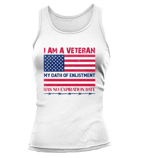 I am a veteran my oath of enlistment Tank top Woman