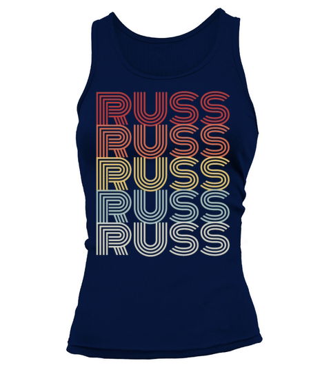 Russ Retro I Love Russ Vintage Russ Lover Russvint Tank top Woman