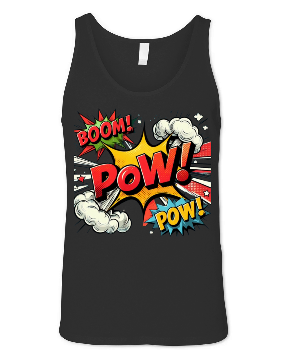 BOOM POW Unisex Jersey Tank