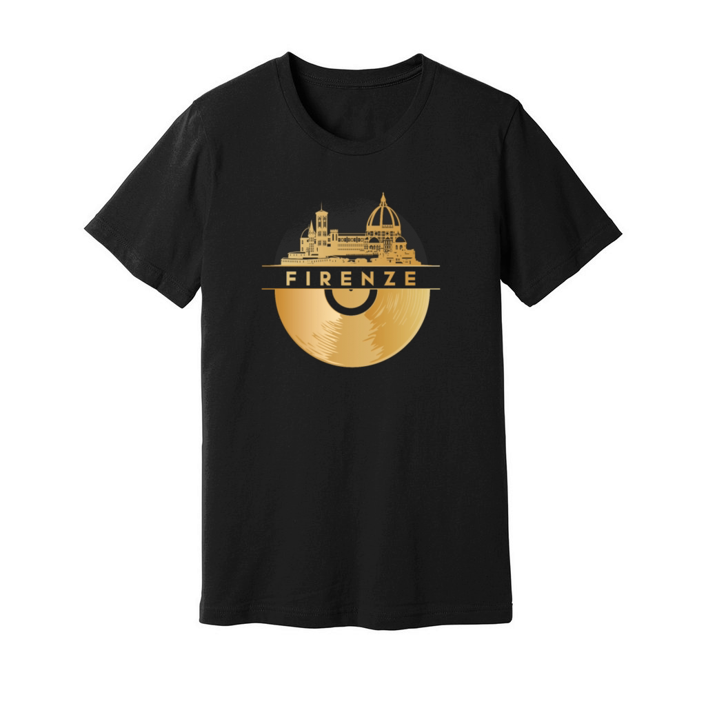 Vinyl-Record-Player Music Unisex Jersey Tee