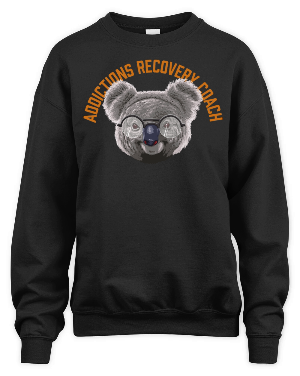 Koalified Addictions Recovery Coach Sober Coaching Unisex Premium Crewneck Sweatshirt