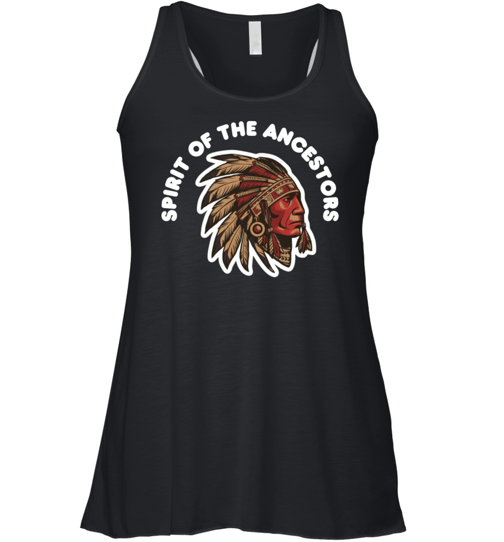 Celebrate Native American Day with our vibrant des Women's Flowy Tank Top