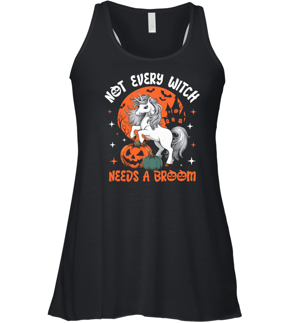 not every witch needs a broom Women's Flowy Tank Top