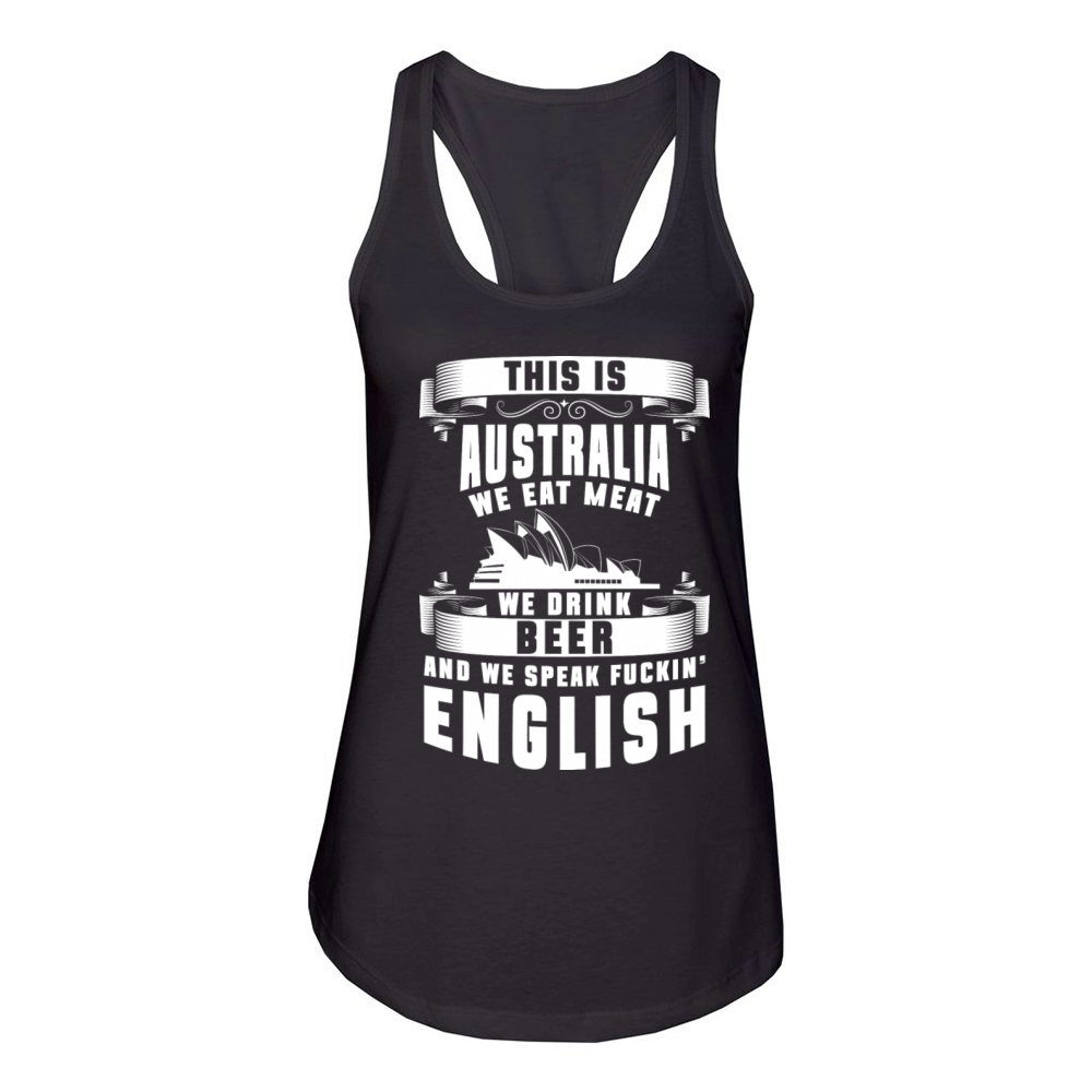 Australia Sydney State Gold Coast Women's Racerback Tank