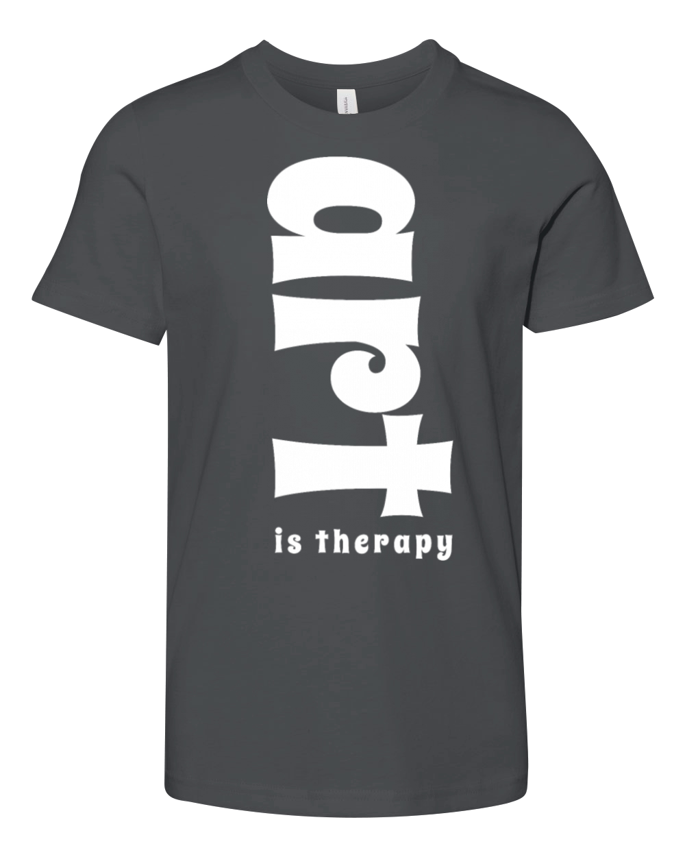 Art is My Therapy - Funny Artist Youth Unisex Jersey Tee