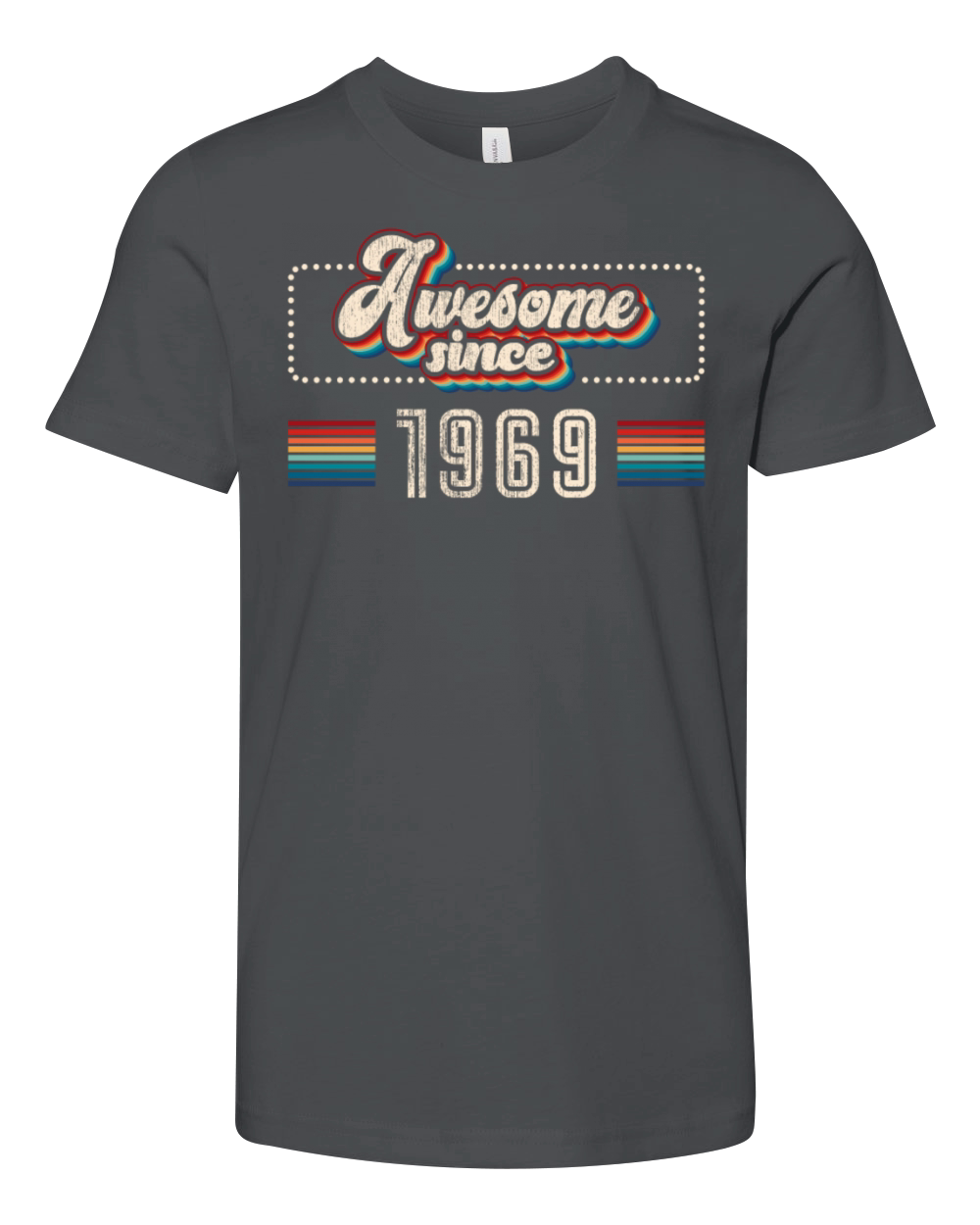 Awesome since 1969 Birthday Youth Unisex Jersey Tee