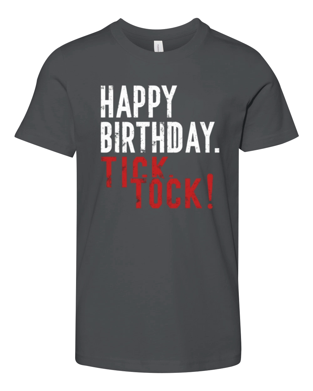 happy birthday Youth Unisex Jersey Tee