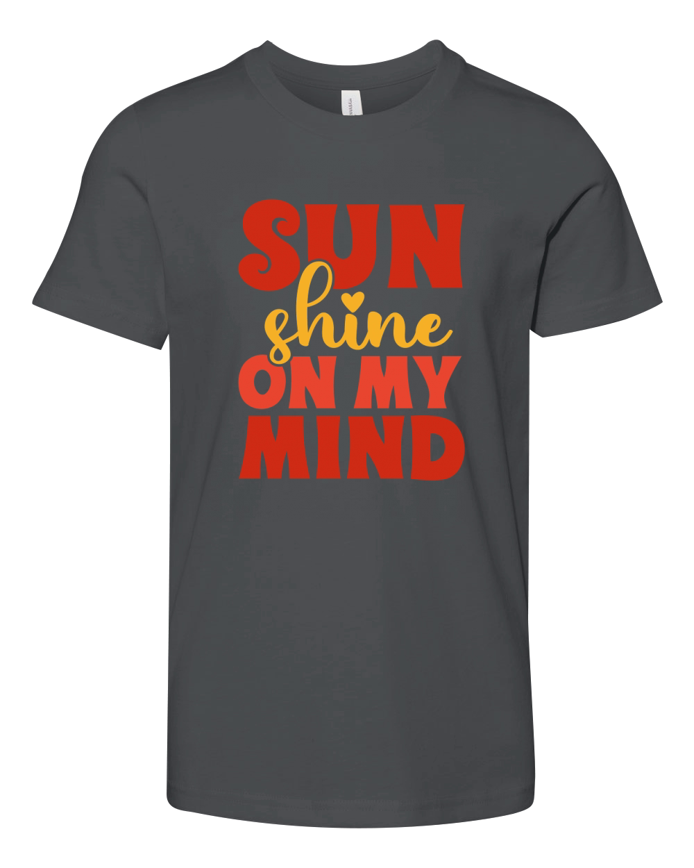 Sunshine on my mind Retro Youth Unisex Jersey Tee