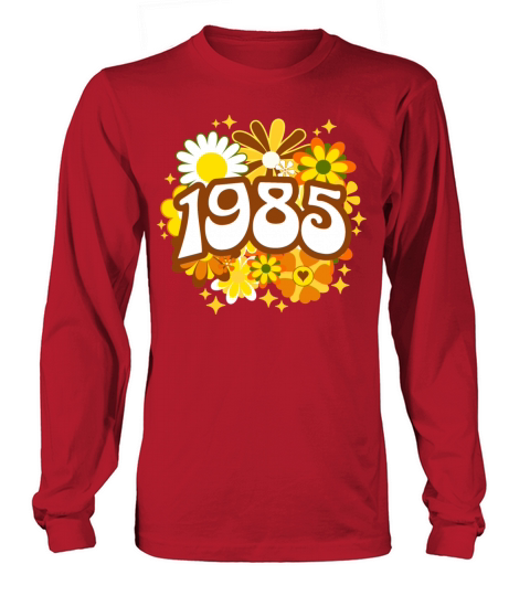 40 Years Vintage 1985 Retro 40th Birthday Woman Long sleeved Unisex