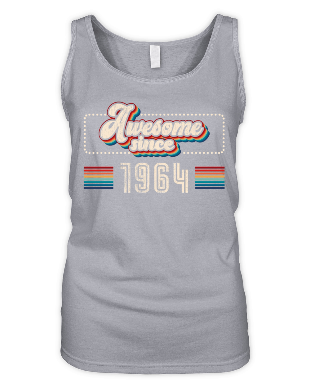 Awesome since 1964 Birthday Organic Women's Tank Top
