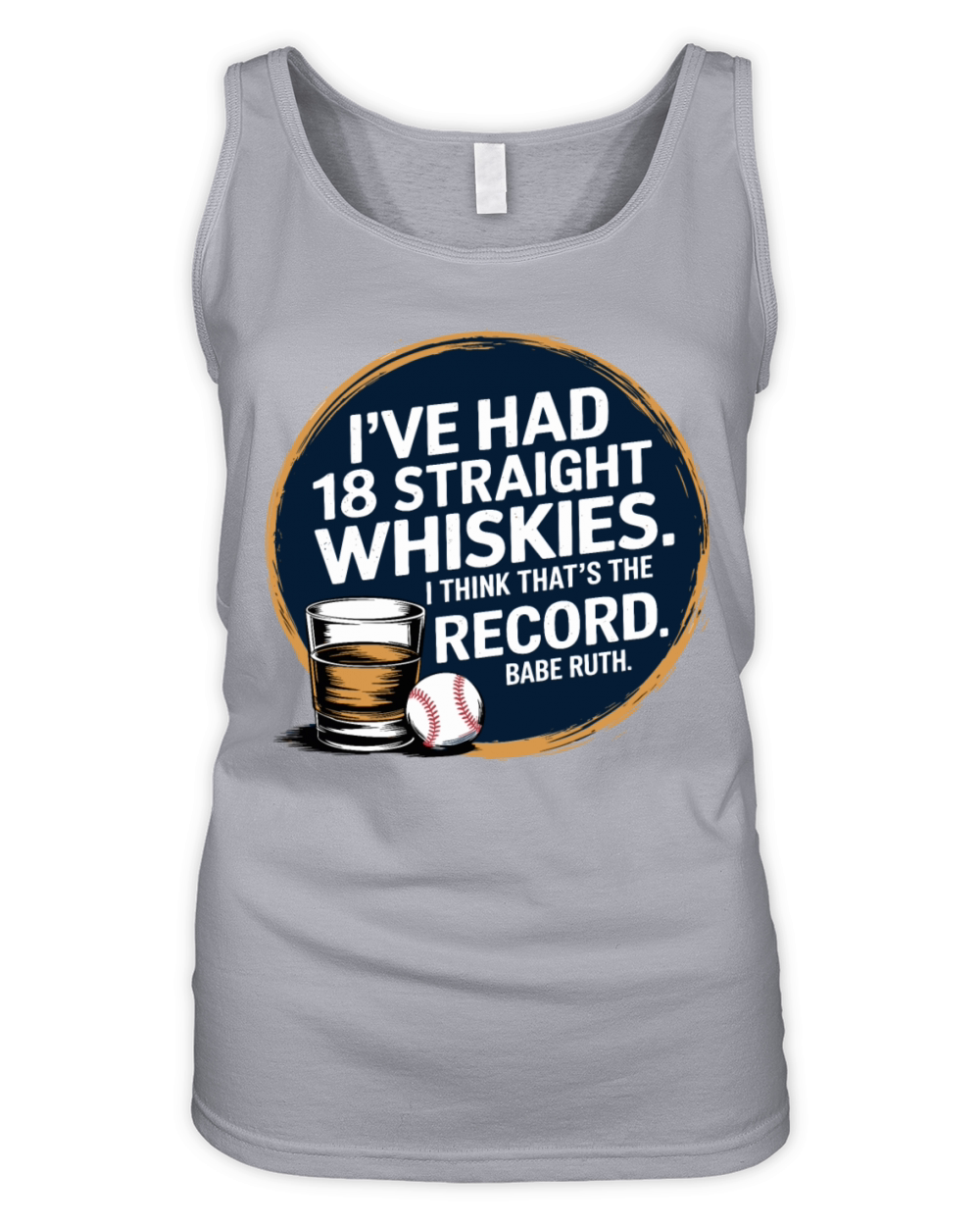 Baseball Babe Ruth Saying Sports Quote Organic Women's Tank Top