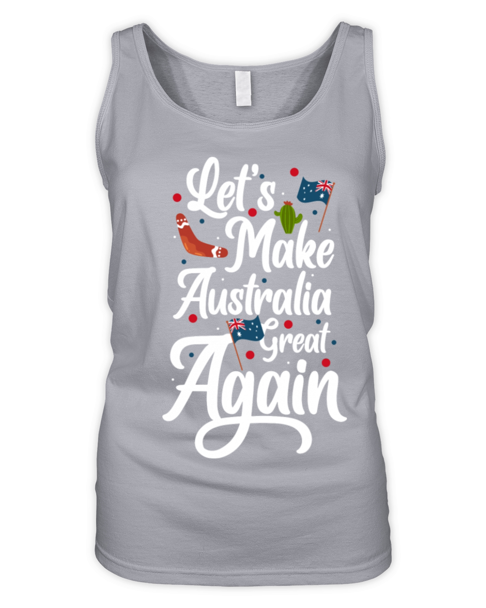 Flag Melbourne Metropolis Organic Women's Tank Top