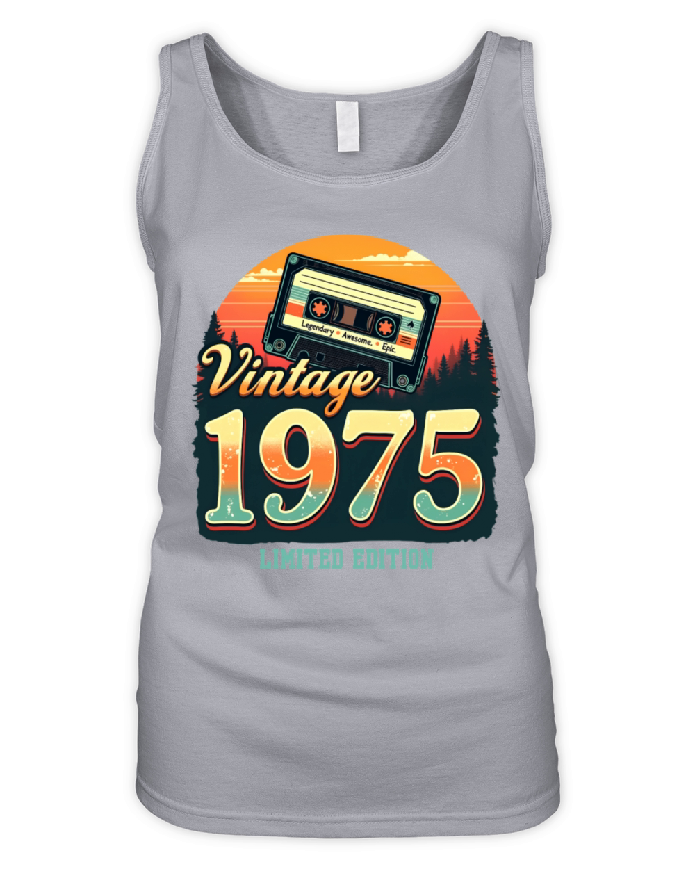 Vintage 1975 Limited Edition Organic Women's Tank Top