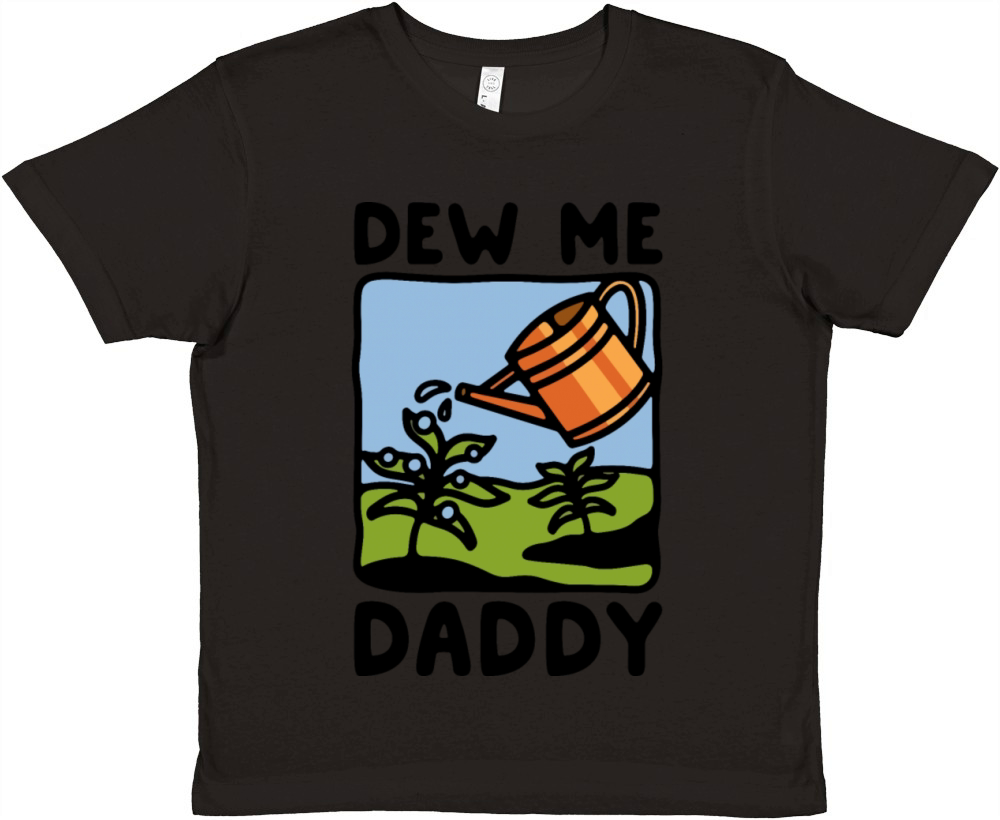 daddy gardener Premium Kids Crewneck T-shirt
