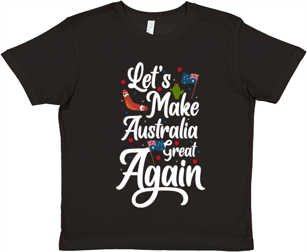 Flag Melbourne Metropolis Premium Kids Crewneck T-shirt