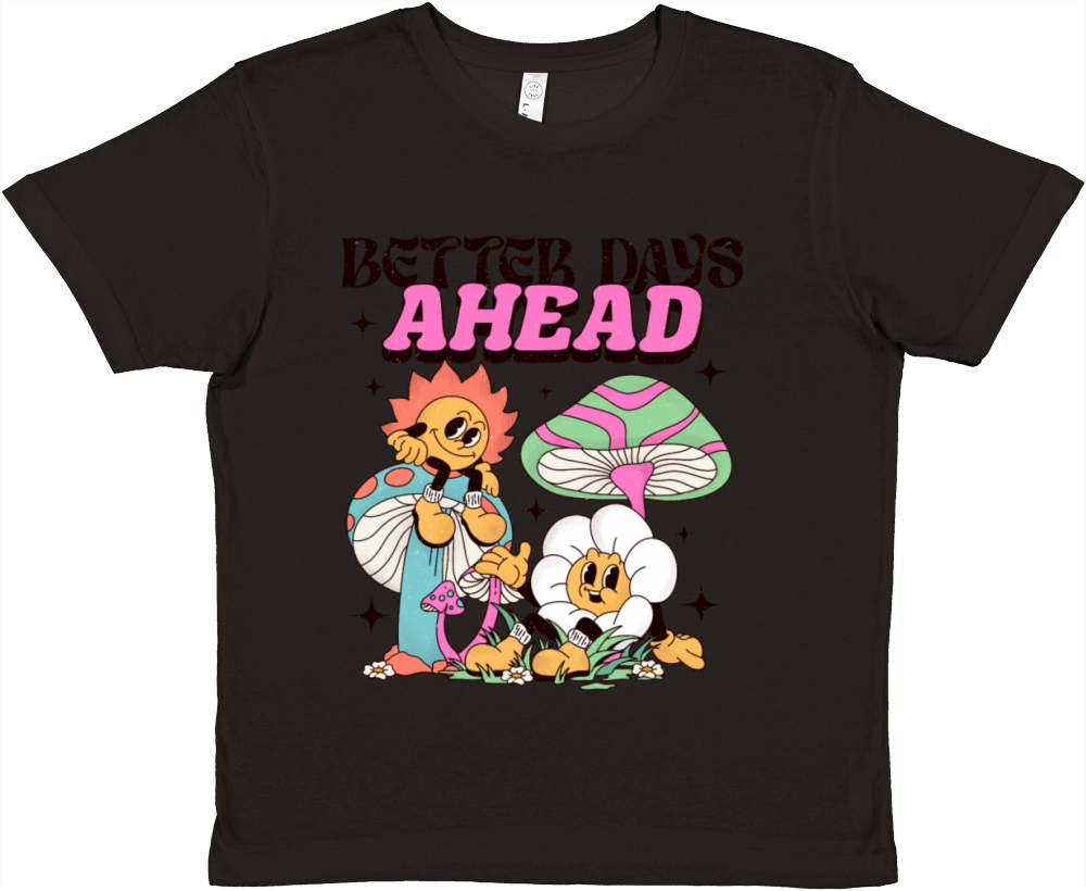 Retro Quote Premium Kids Crewneck T-shirt