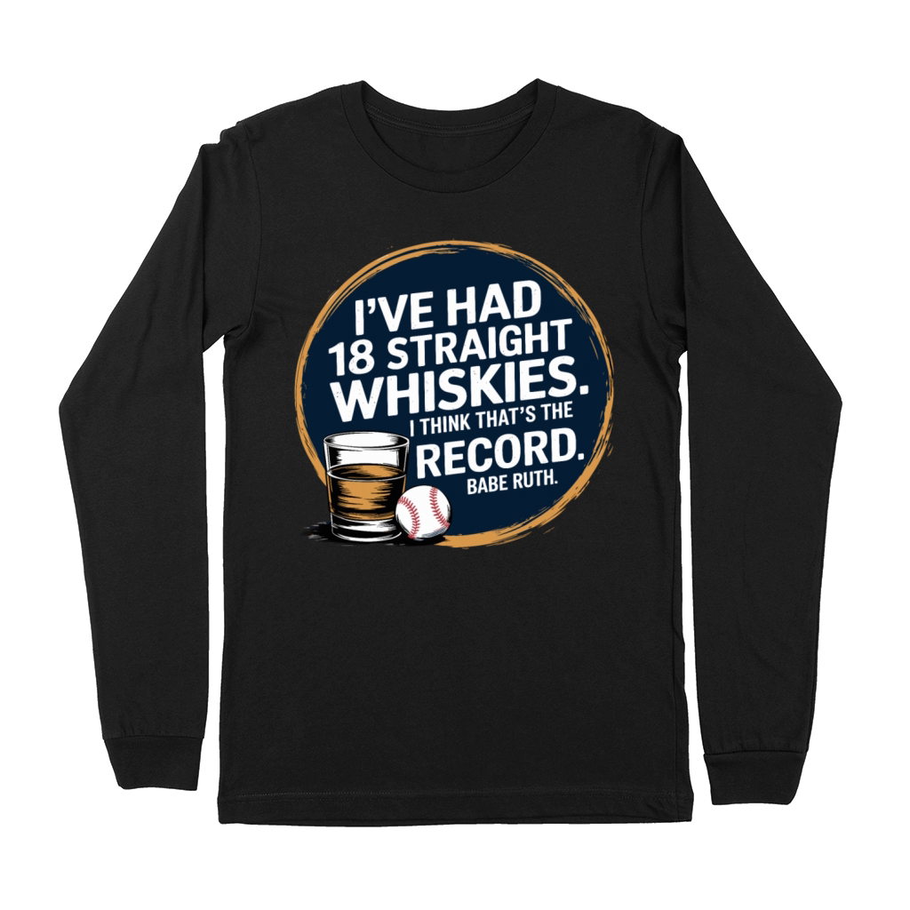Baseball Babe Ruth Saying Sports Quote Premium Long Sleeve