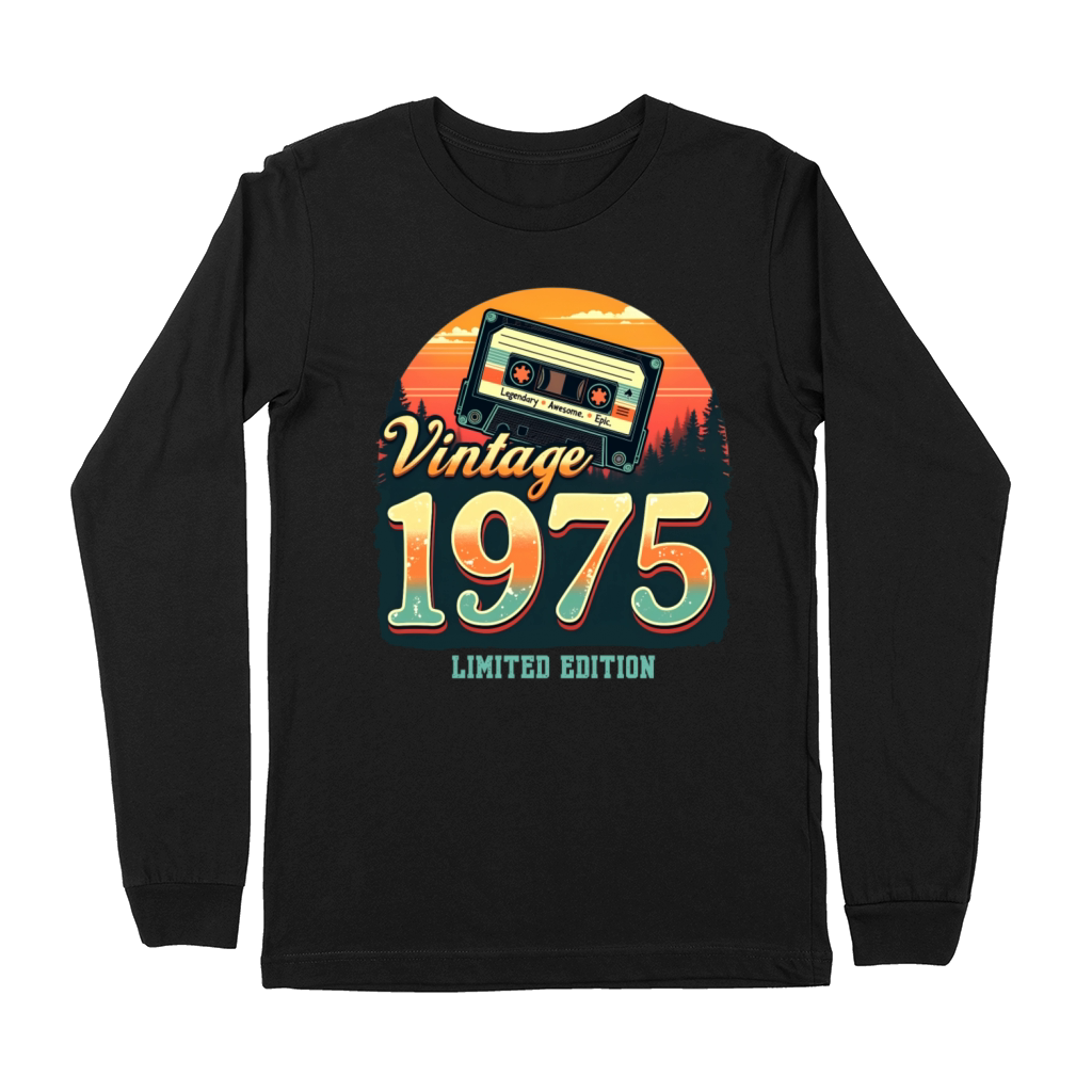Vintage 1975 Limited Edition Premium Long Sleeve
