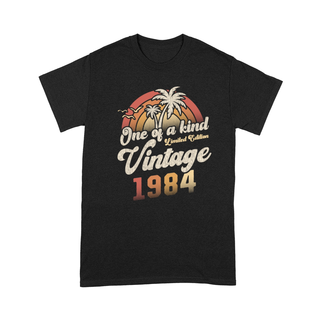 Vintage 1984 Birthday Palm Trees Premium T-shirt