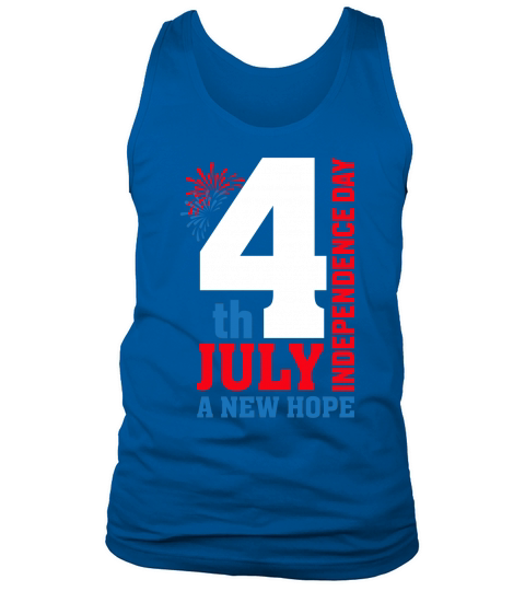 4th July Independence Day a New Hope Tank Top Unisex