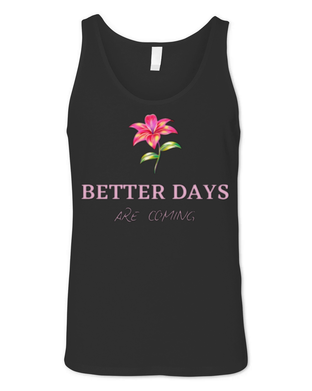 Better days are coming Unisex Jersey Tank
