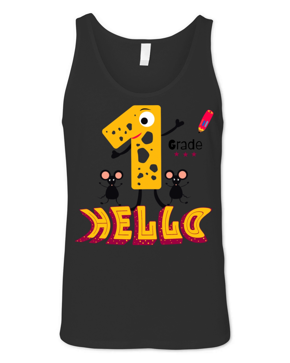 First grade Unisex Jersey Tank