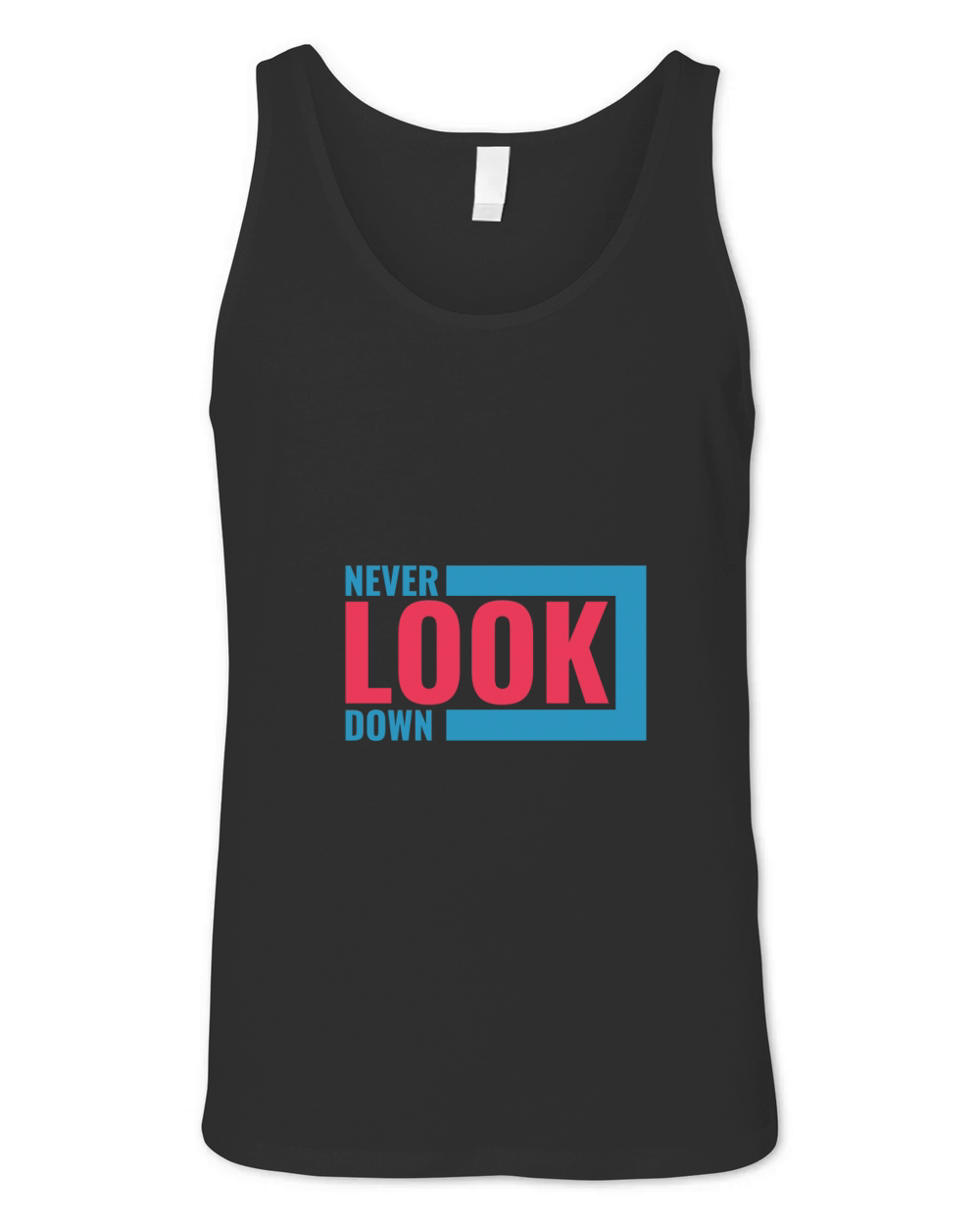 Never Look Down 03 Unisex Jersey Tank