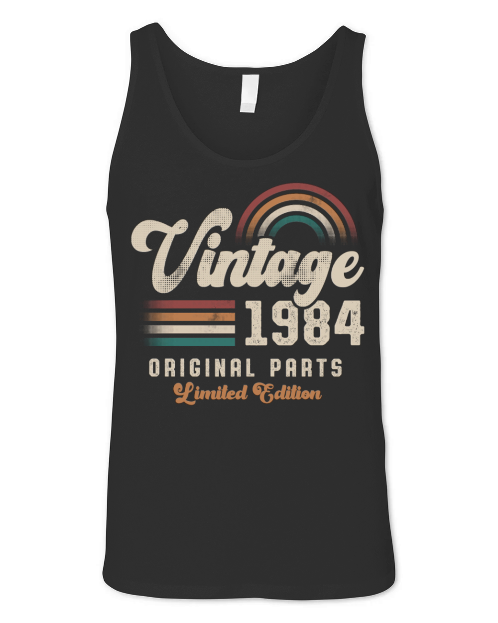 Vintage 1984 Birthday Retro Unisex Jersey Tank