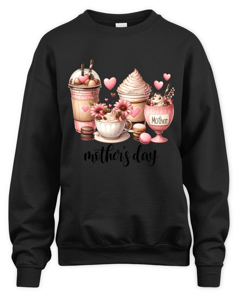 coffee mother day t shirt Unisex Premium Crewneck Sweatshirt