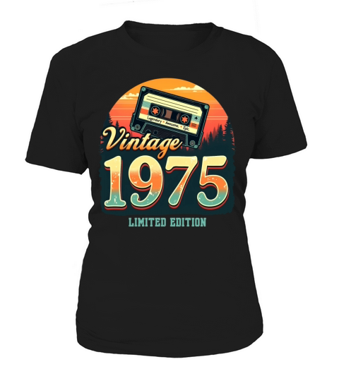Vintage 1975 Limited Edition Women's T-Shirt