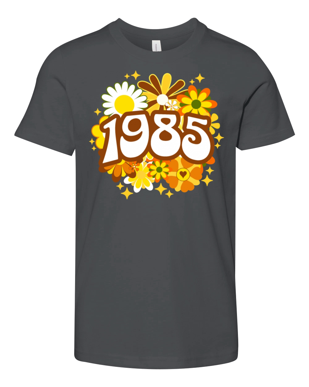 40 Years Vintage 1985 Retro 40th Birthday Woman Youth Unisex Jersey Tee