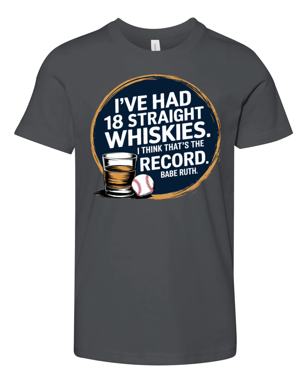 Baseball Babe Ruth Saying Sports Quote Youth Unisex Jersey Tee