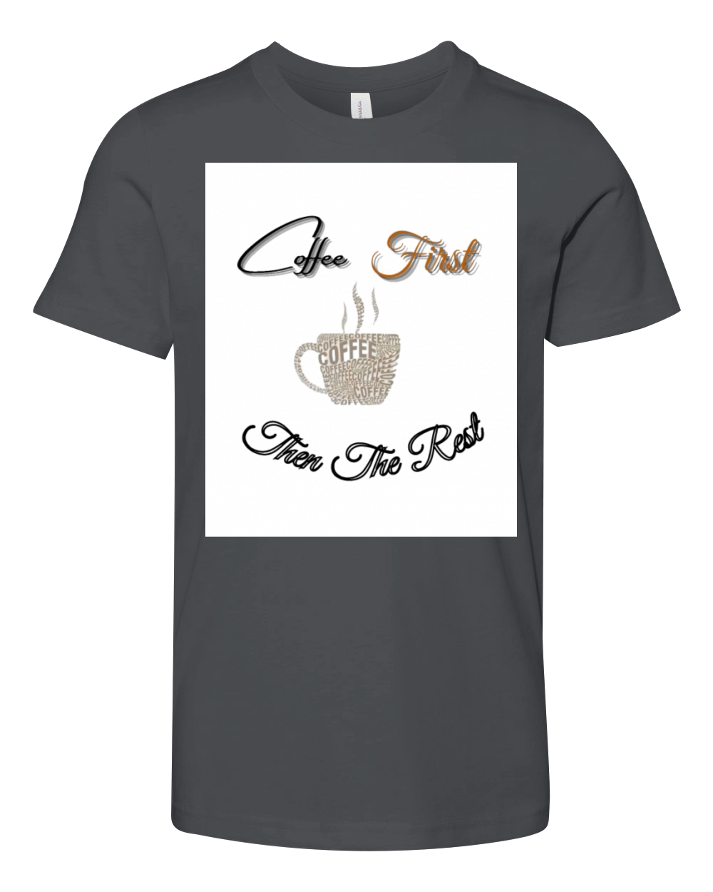 Coffee Youth Unisex Jersey Tee