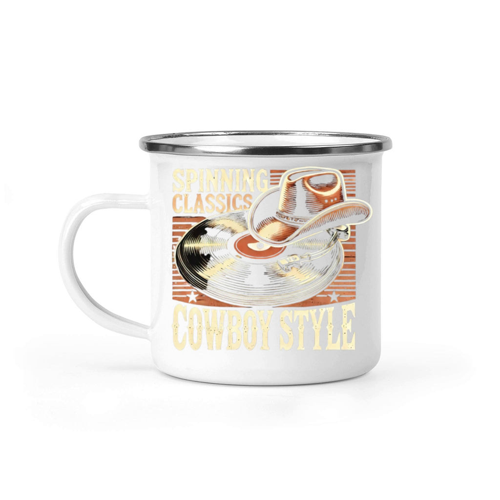 Classics Cowboy Style - Country Music Lover Gifts Camping Mug