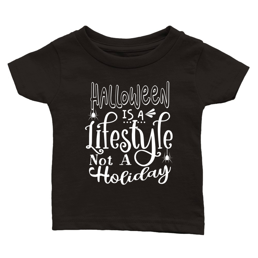 Halloween Is A Lifestyle Not A Holiday Classic Baby Crewneck T-shirt