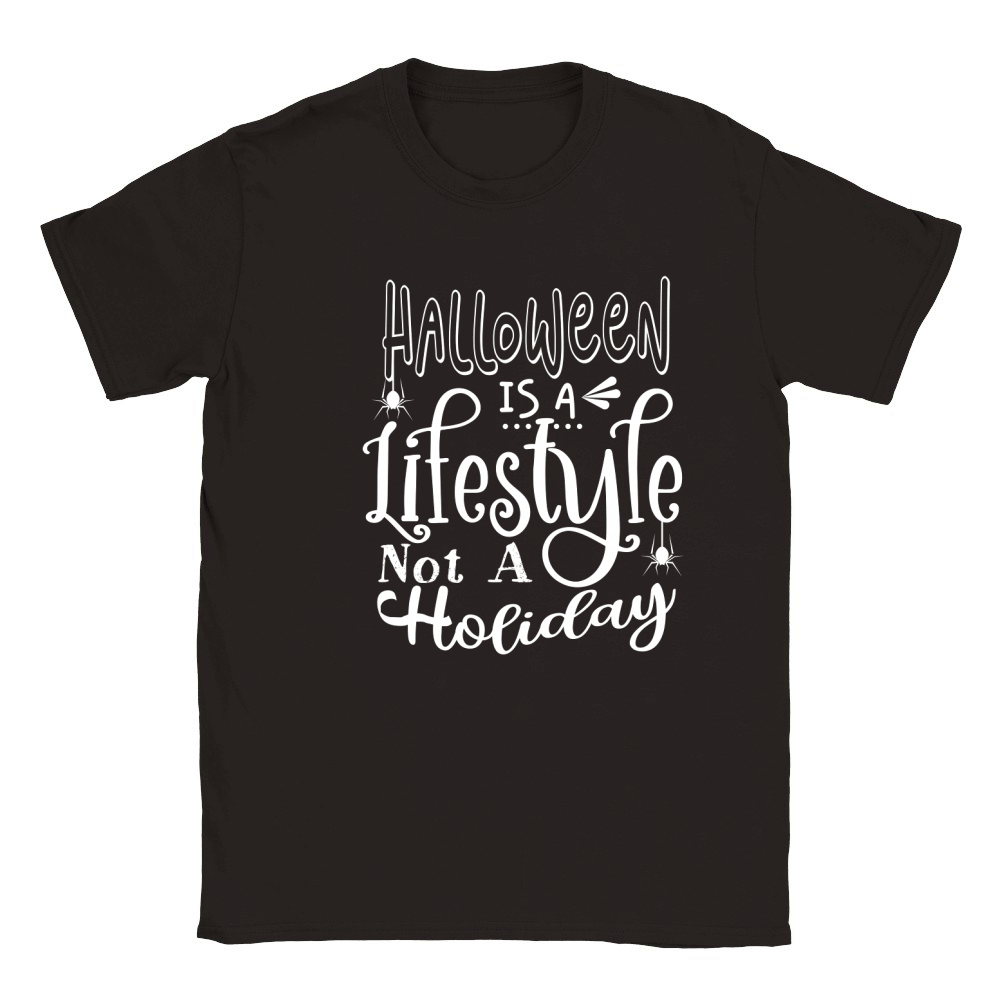Halloween Is A Lifestyle Not A Holiday Classic Kids Crewneck T-shirt