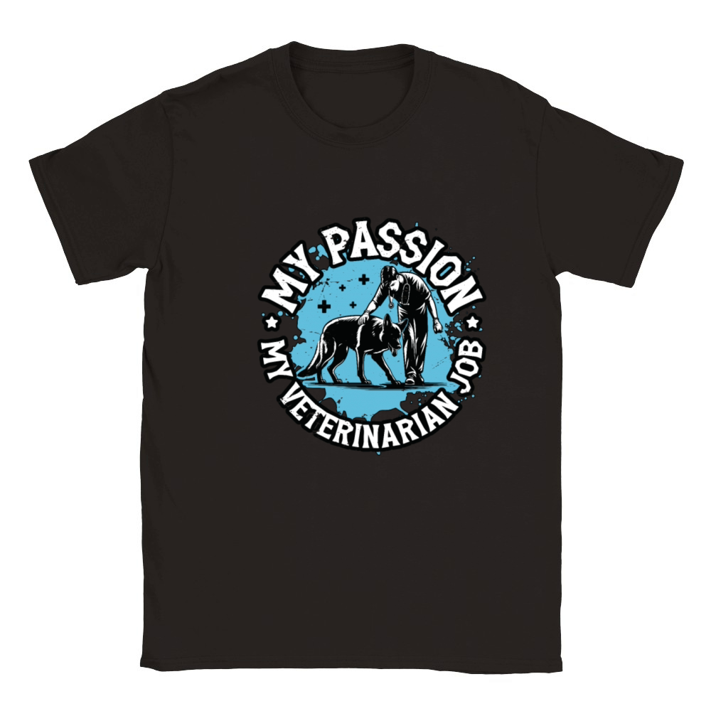 Veterinary Medicine My Passion My Vet Assistant Classic Kids Crewneck T-shirt