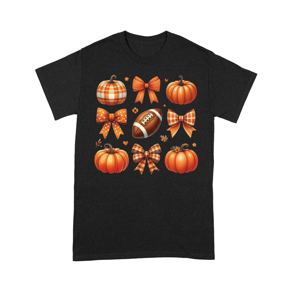 FallCoquetteBowPumpkin Comfort T-shirt