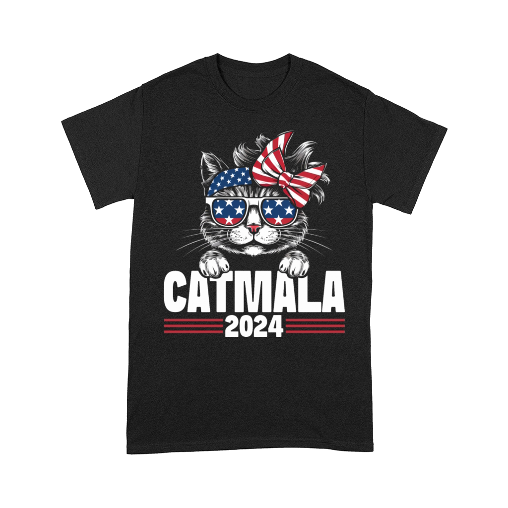 Kamala Funny Cat 2024 Kamala Harris Comfort T-shirt