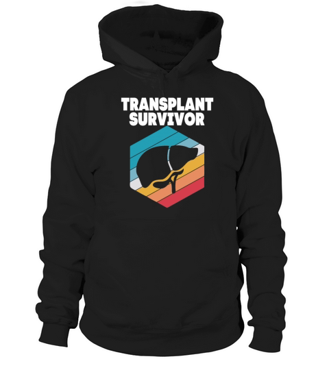 Retro Vintage Liver Donor Transplant Survivor Hoodie Unisex